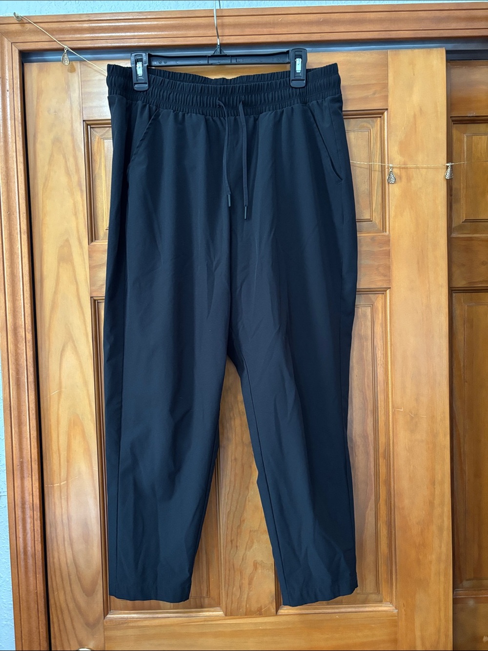 all in motion Black Drawstring Jogger Pants